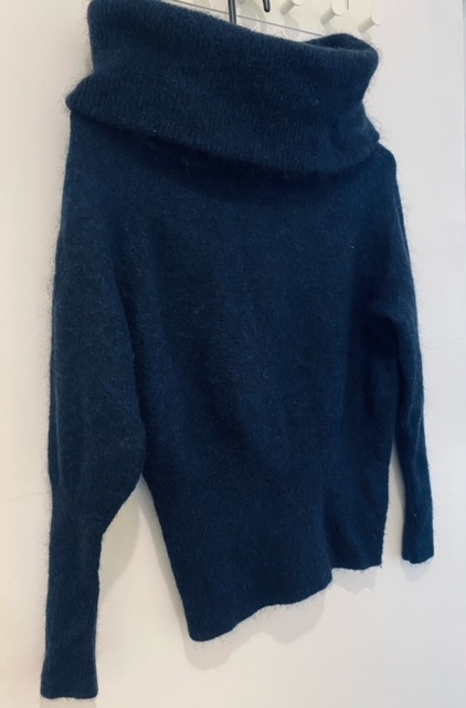 MOHAIR SHOULDER KNIT Size 4-6