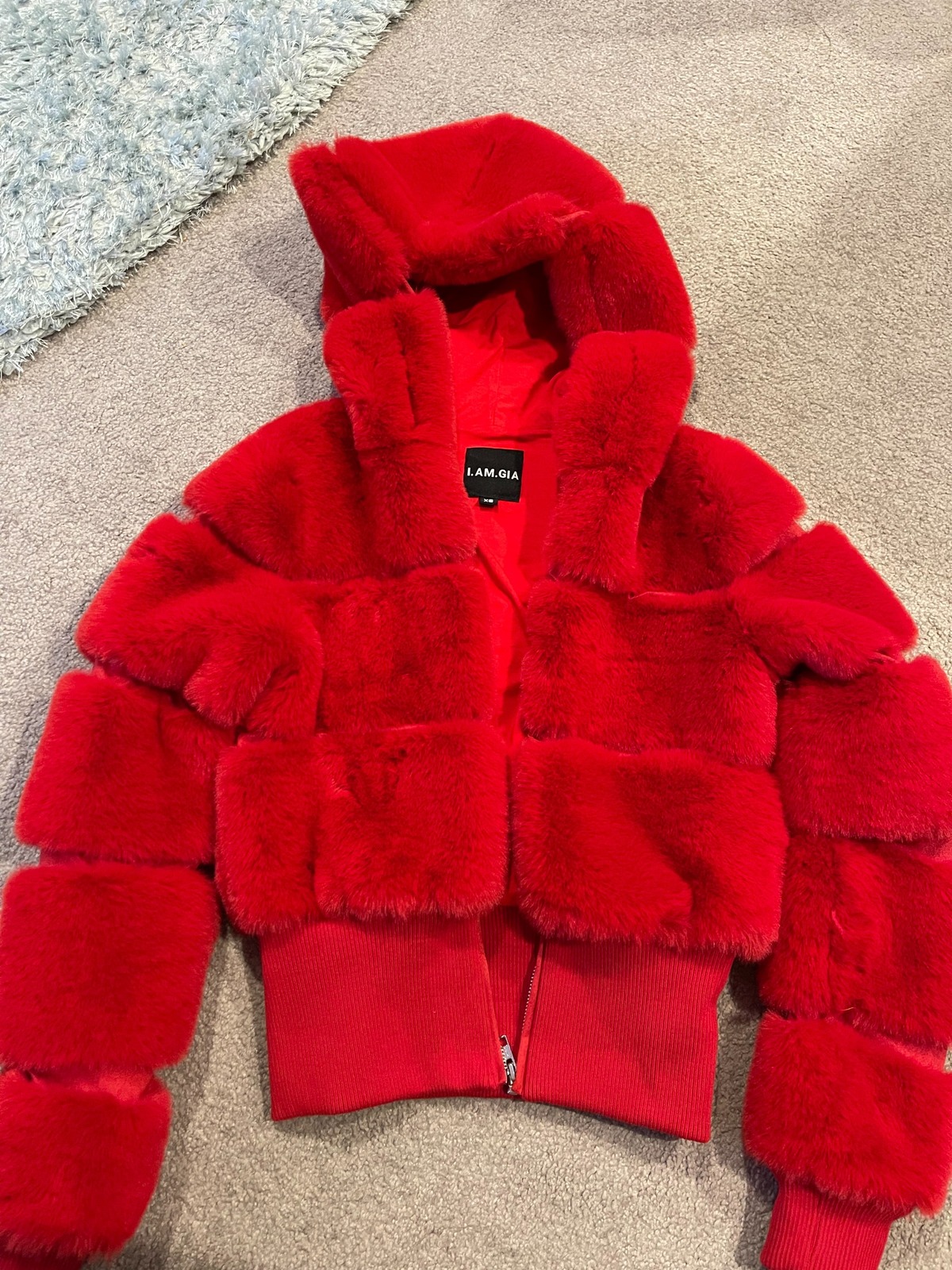 iamgia fur jacket値下げ不可 I.AM.GIA white fur coat | eBay