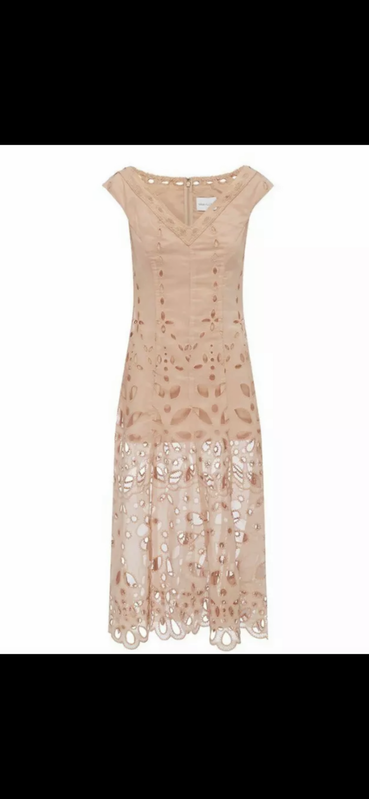 alice McCALL Baudelaire Midi Dress Powder Pink Size 8 - AirRobe alice McCALL Baudelaire Midi Dress Powder Pink Size 8 - AirRobe