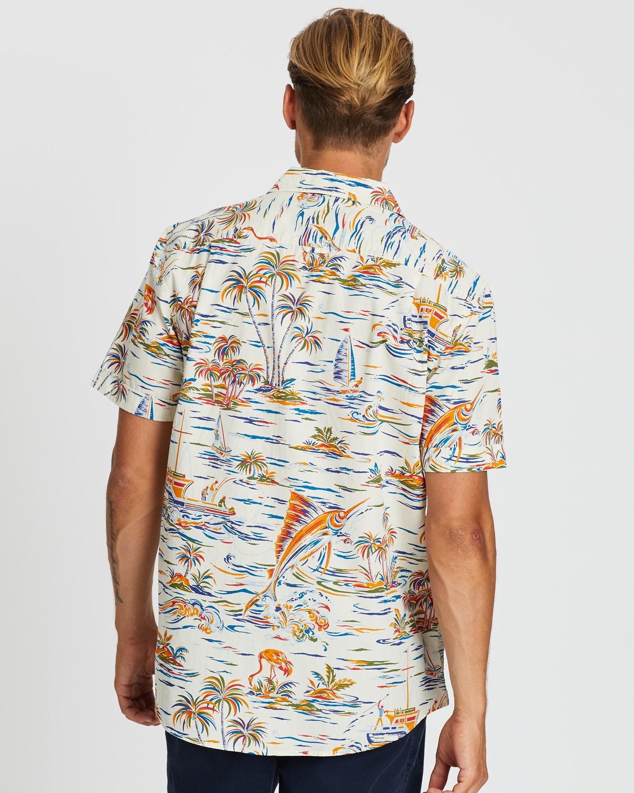 Argo Short Sleeve Print Shirt