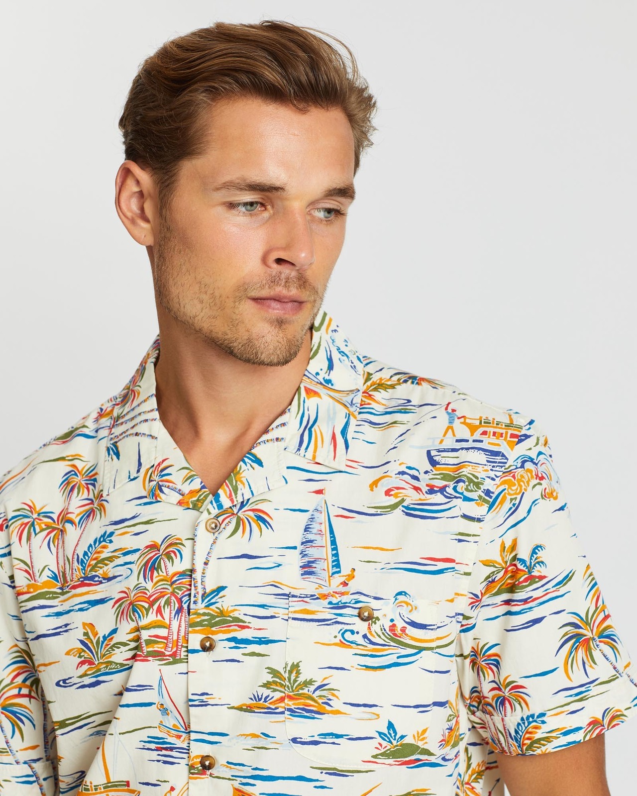 Argo Short Sleeve Print Shirt