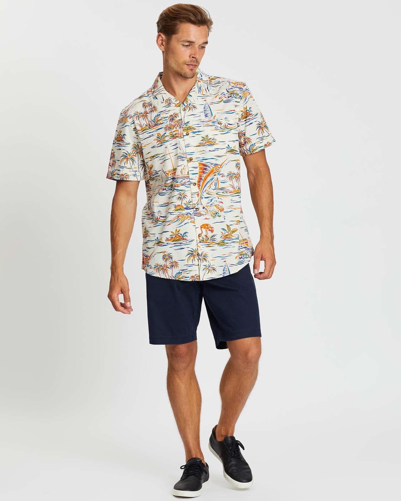 Argo Short Sleeve Print Shirt