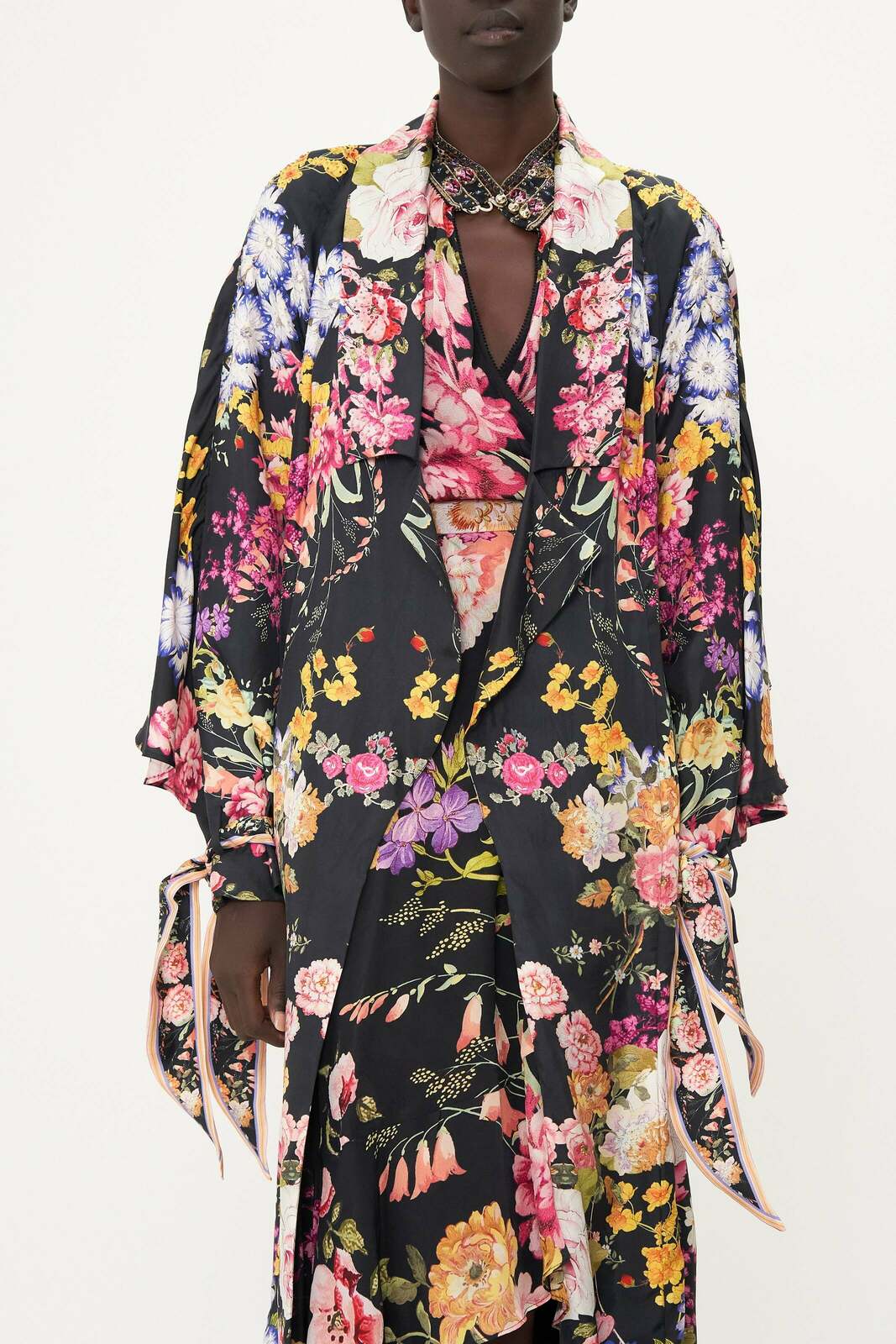 SOFT TRENCH WITH TIES LIBERTINE LADY Size 10