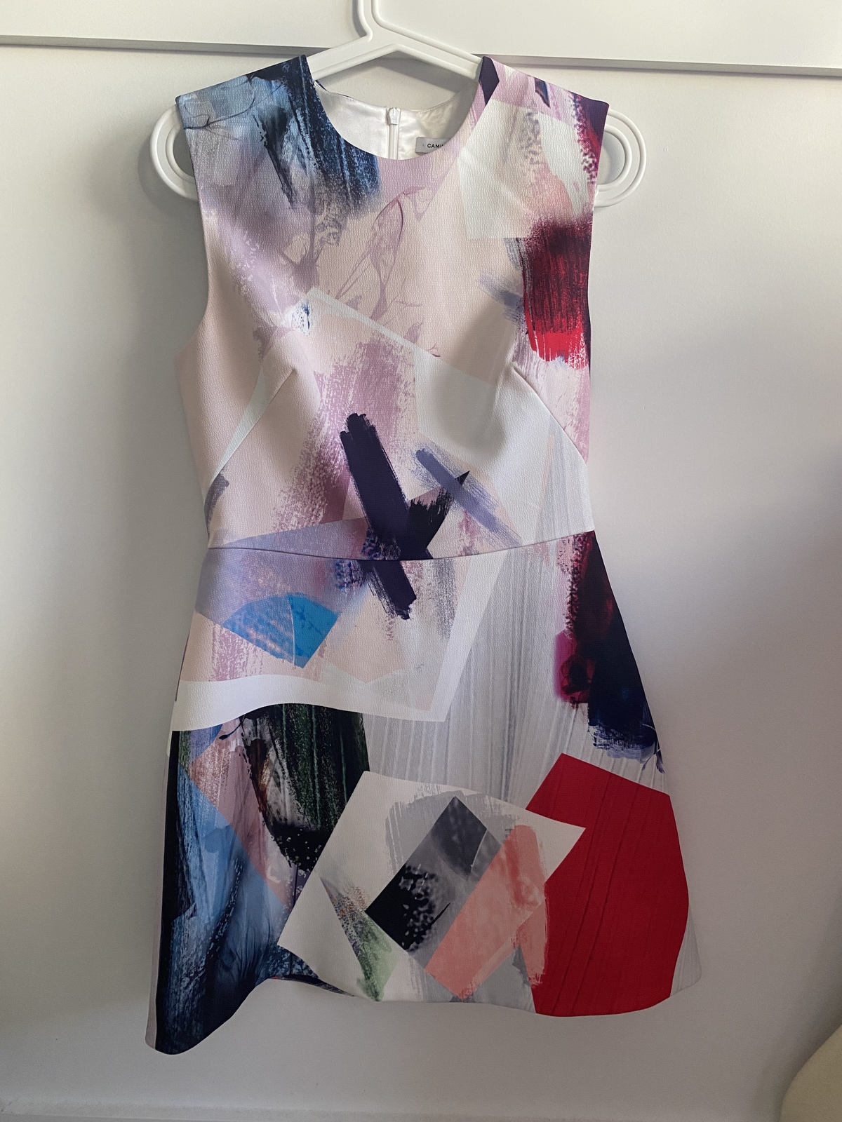 Visage Abstract Print Dress