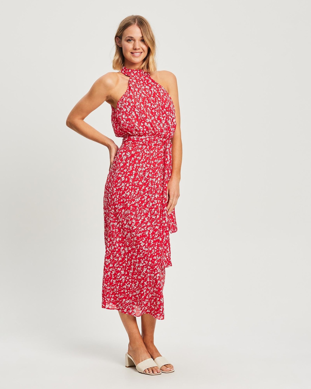 Xena Midi Dress Size 16 BNWT