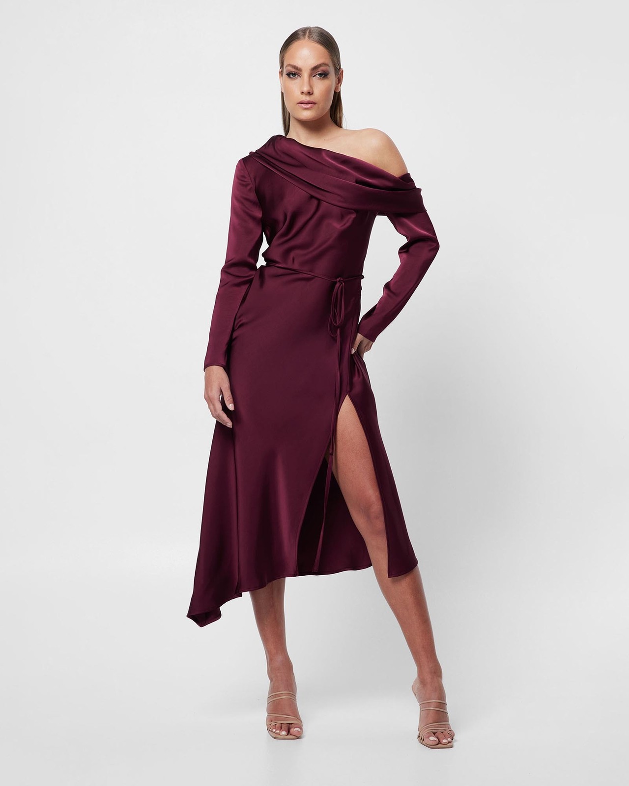 mossman red dress Womens MOSSMAN Edge of Glory RED MIDI DRESS~size 8~NWT Fitted Knit~Cocktail