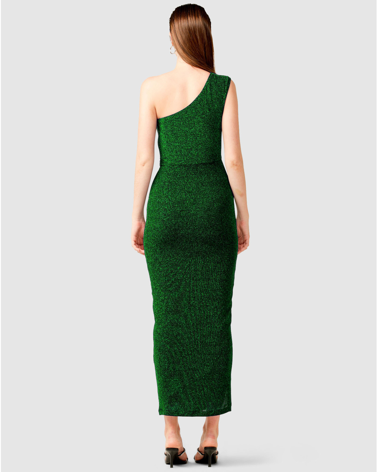 sacha drake green dress Sacha Drake LORELEI Maxi Dress in Jade Gold Floral main image 1