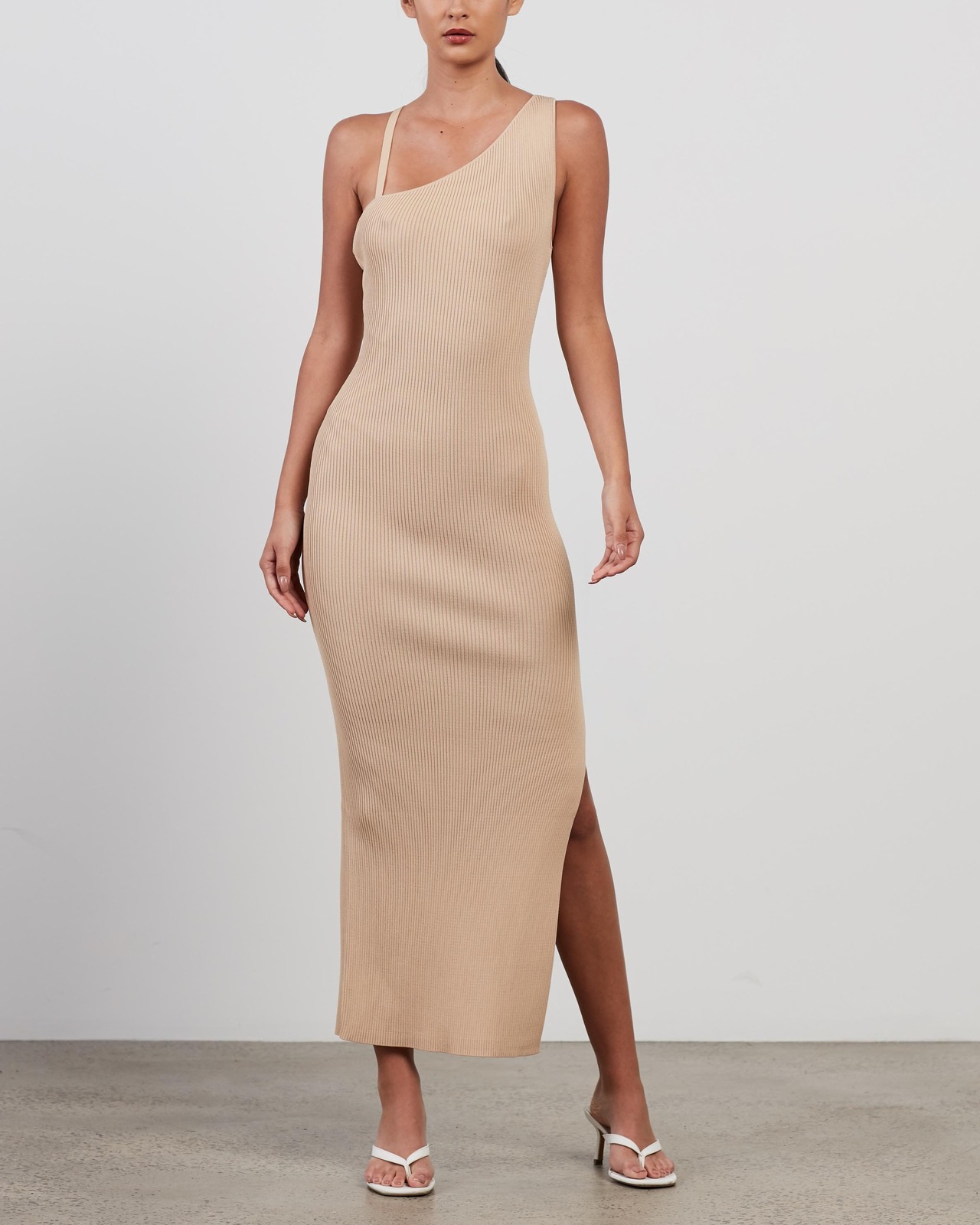 Bec + Bridge Harper Knit Asymmetric Dress Size 12 BNWT Bec + Bridge Harper Knit Asymmetric Dress Size 12 BNWT