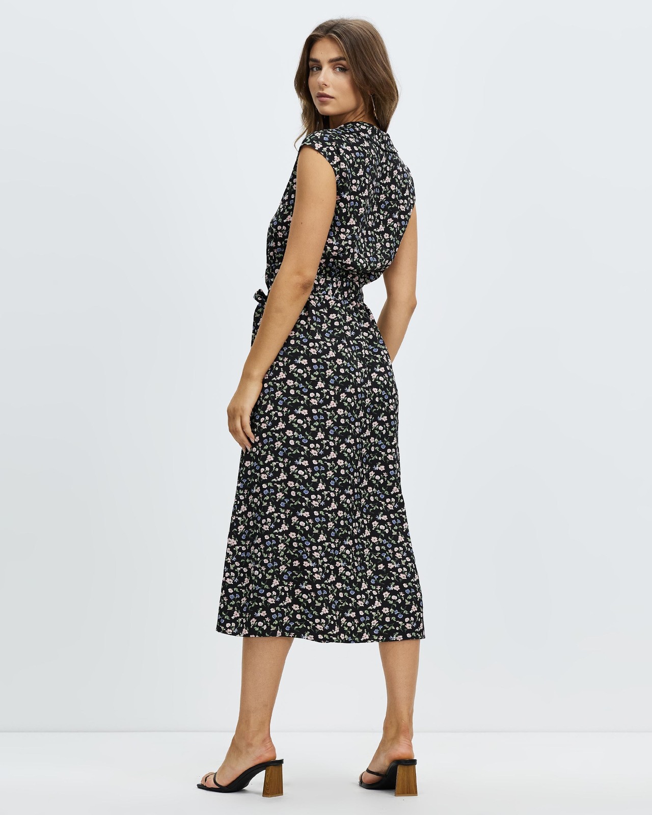 Aria Tie Maxi Dress