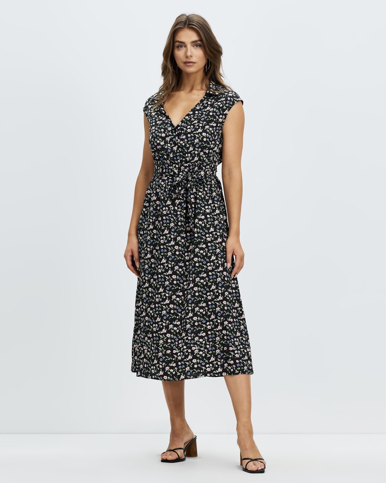 Aria Tie Maxi Dress