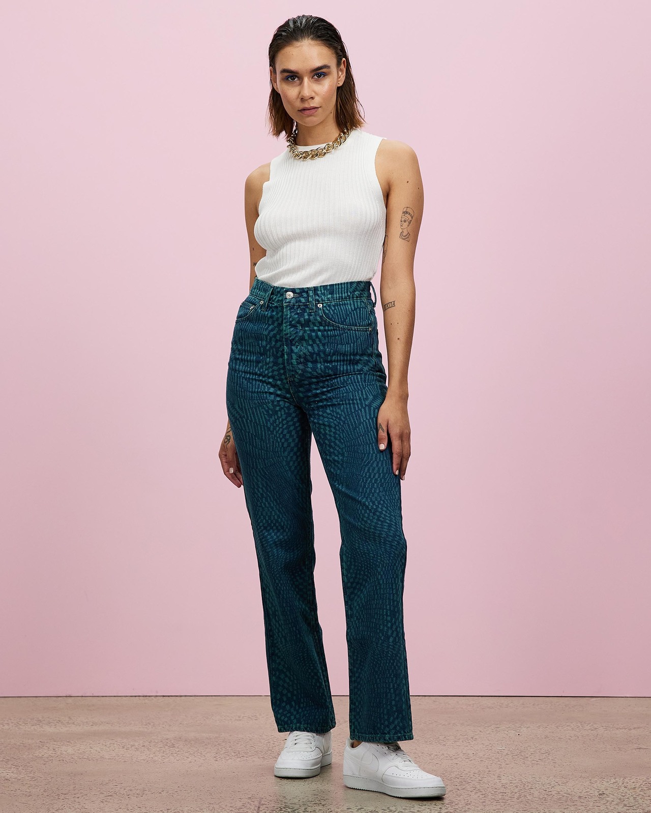 Knitted Fine Gauge Slim Tank