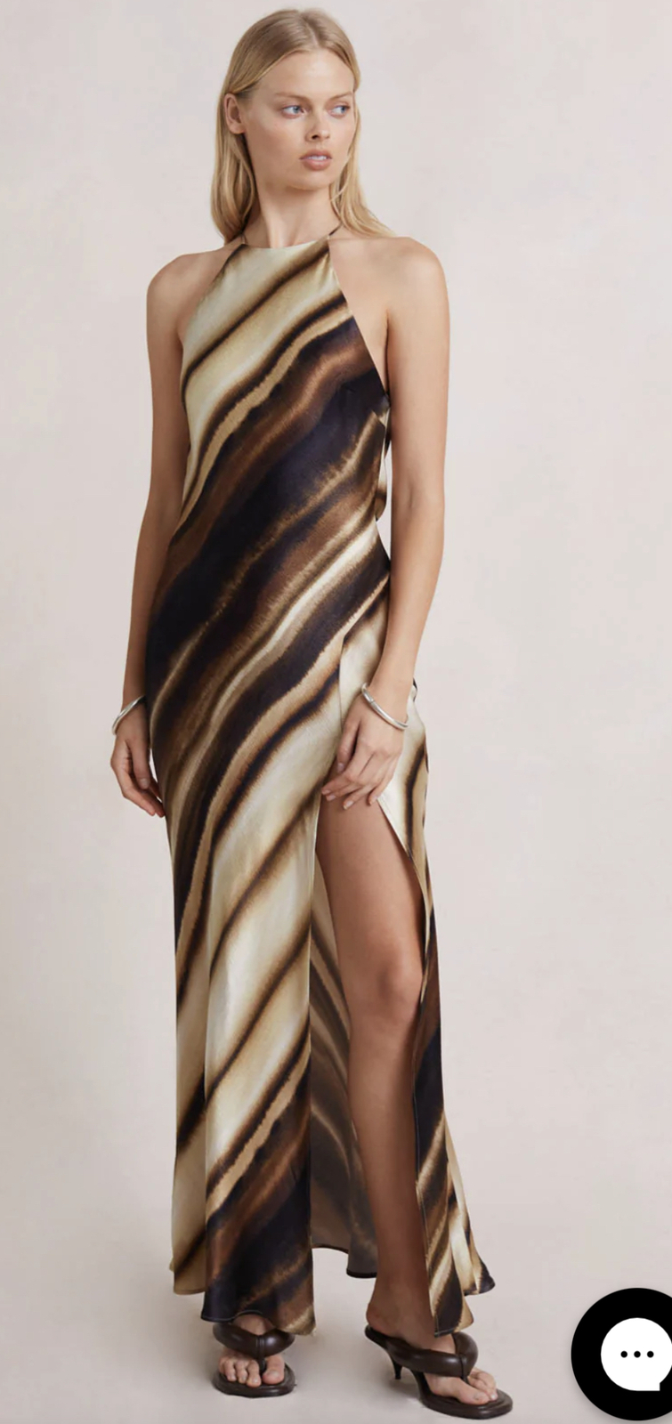 Watercolour Maxi Dress Size 6