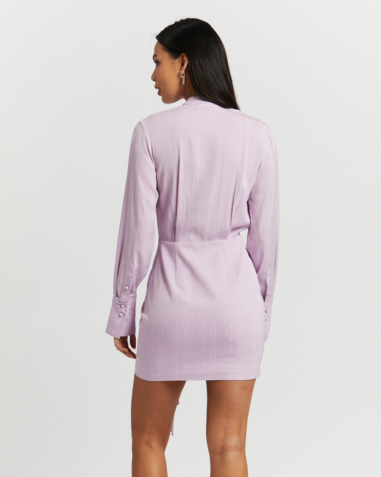 open lace back dress Significant Other Tuscany Dress in Lilac – Coco & Lola main image 0