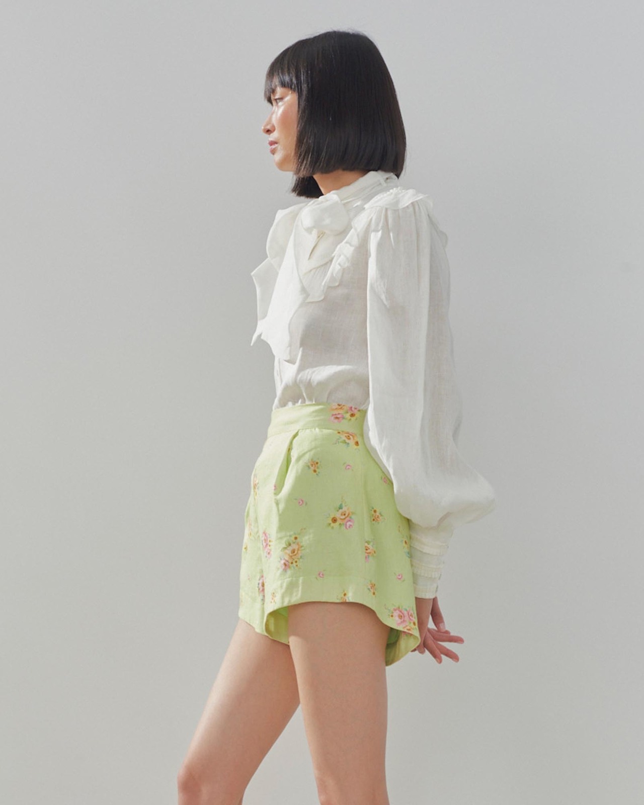 Lennie Ruffle Top