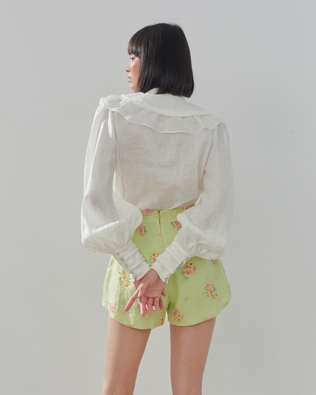 Lennie Ruffle Top