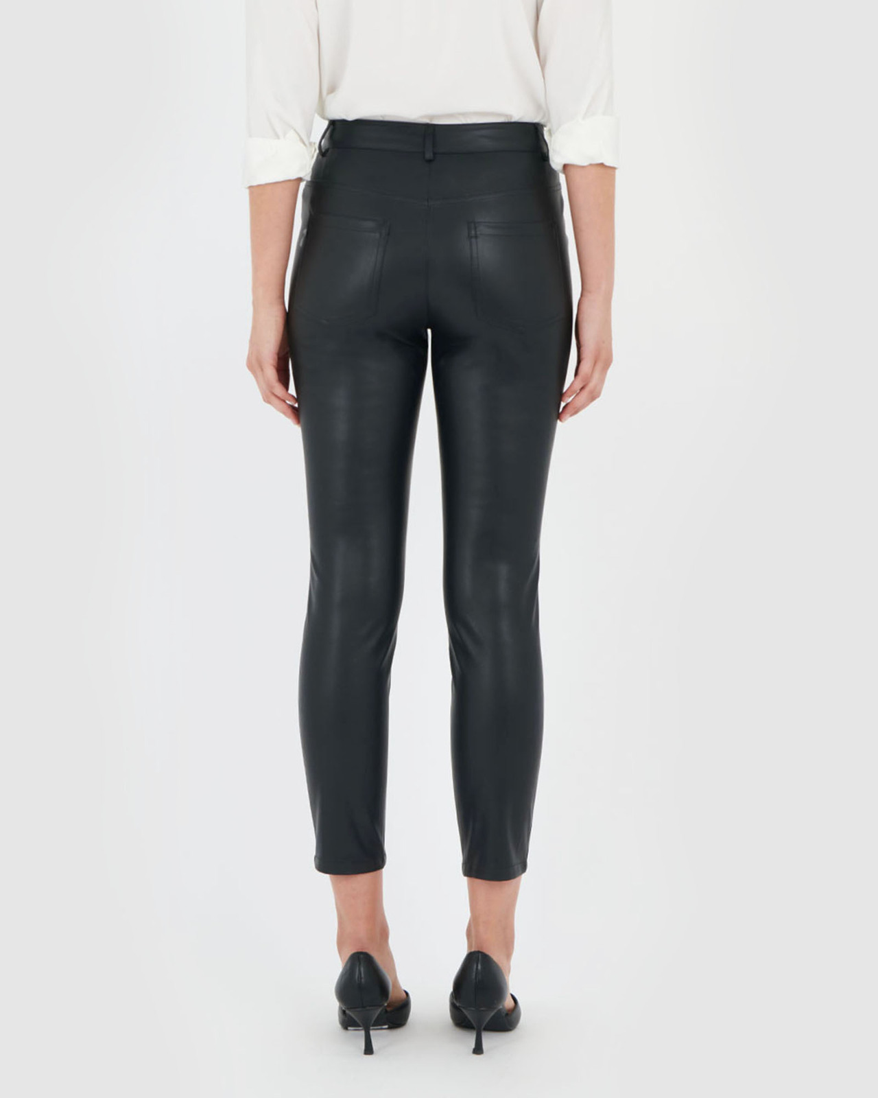 Luisa Faux Leather Pants