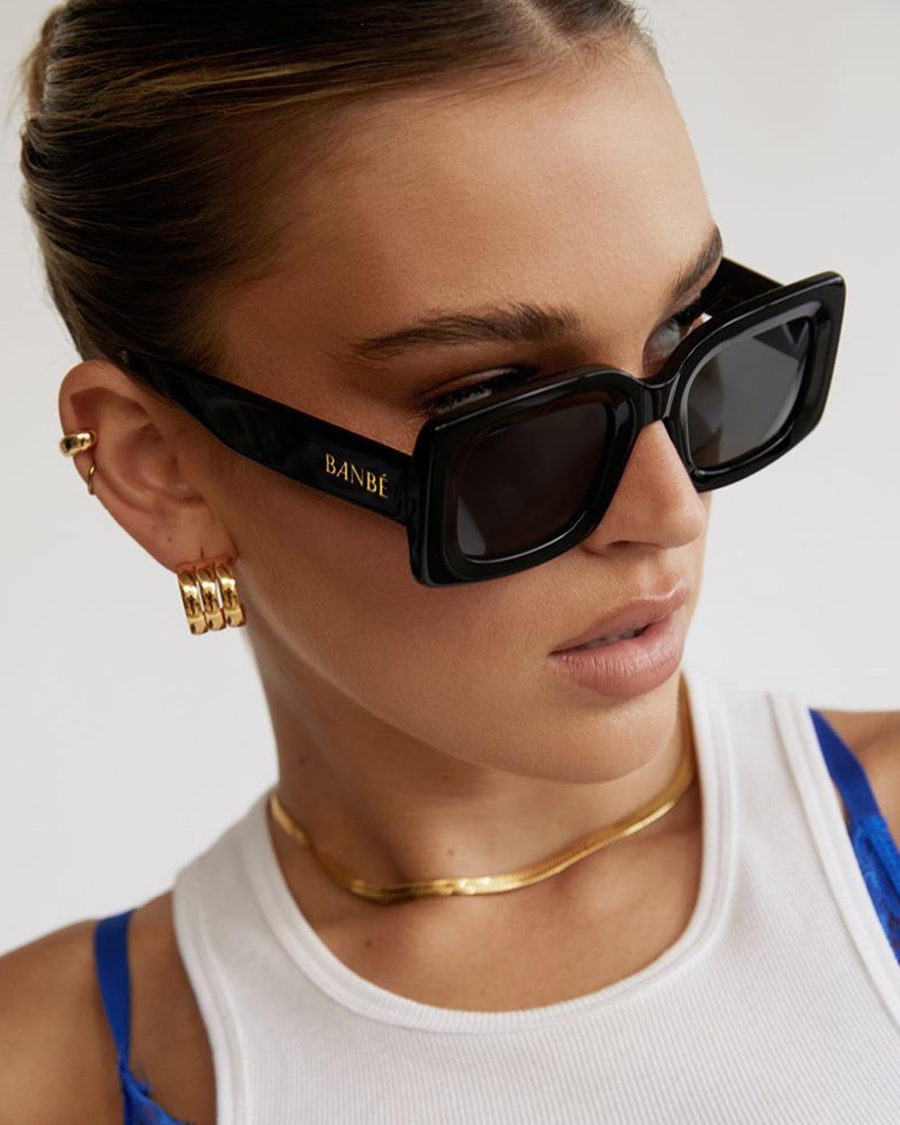 Banbé Tortoise Shell Square Kendall Sunglasses Banbe The Kendall Square Frame Sunglasses BNWT - AirRobe main image 2