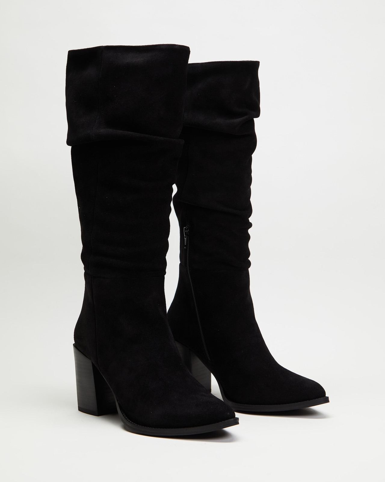 Helena Leather Slouch Boots Size 5 BNWT