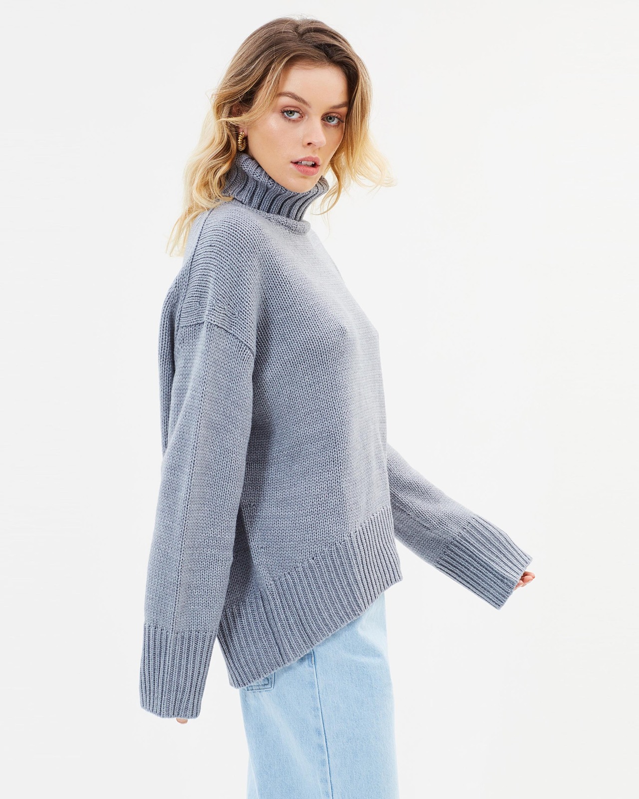 Fold Knitted Sweater