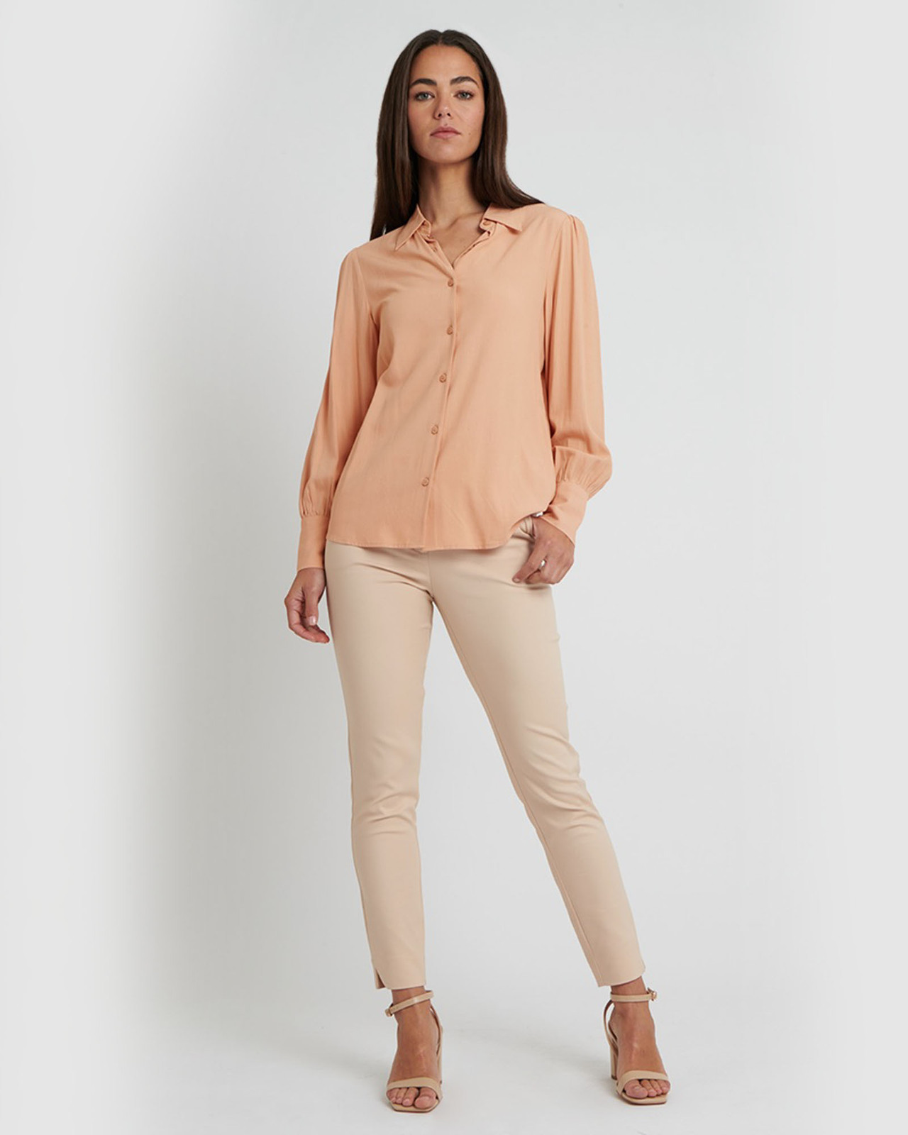 Hannah Collared Blouse