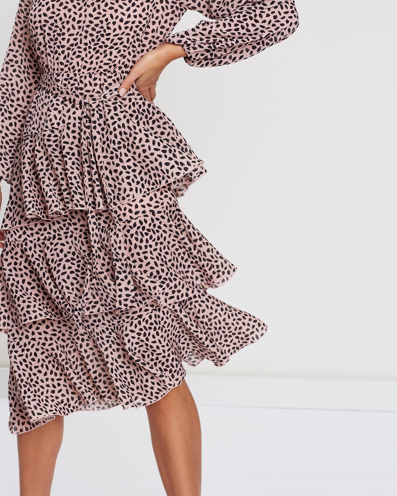 Charlise Long Sleeve Dress Size 8