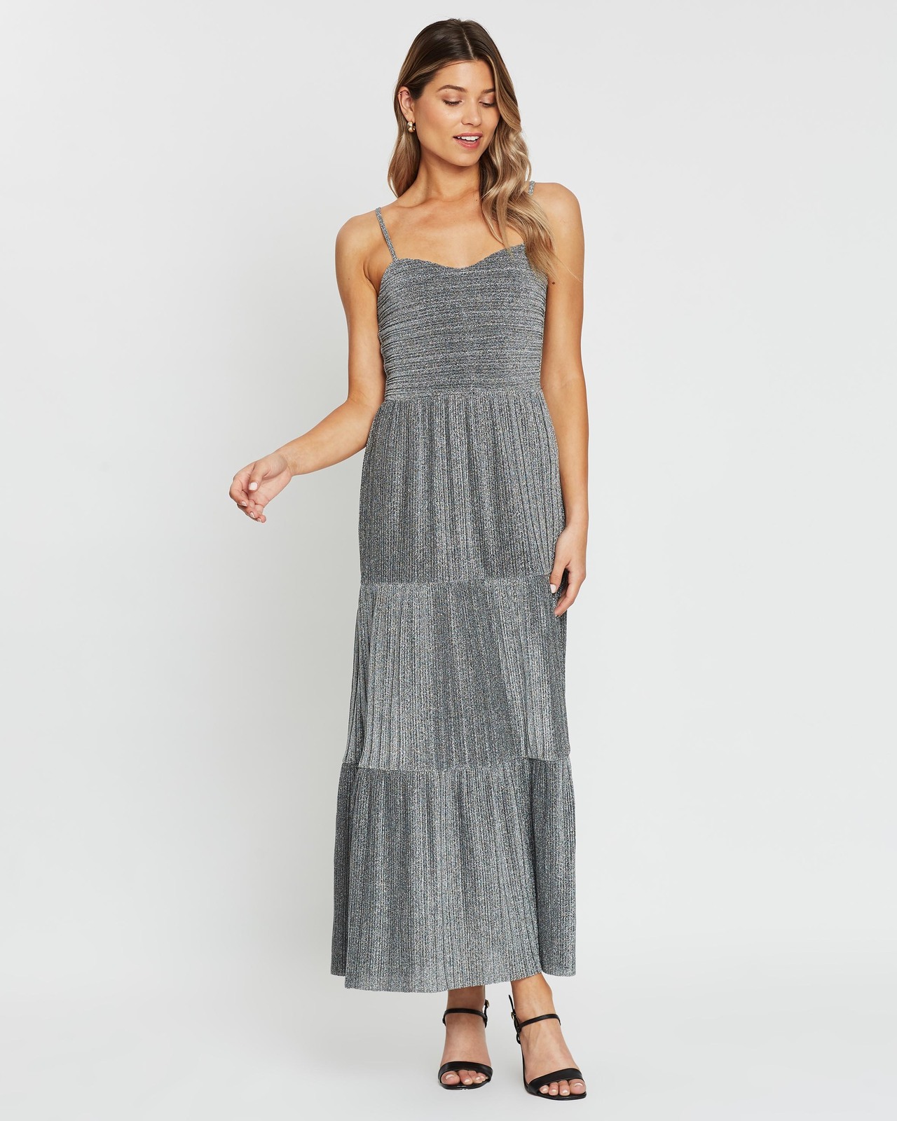 Emily Ruched Maxi Dress
