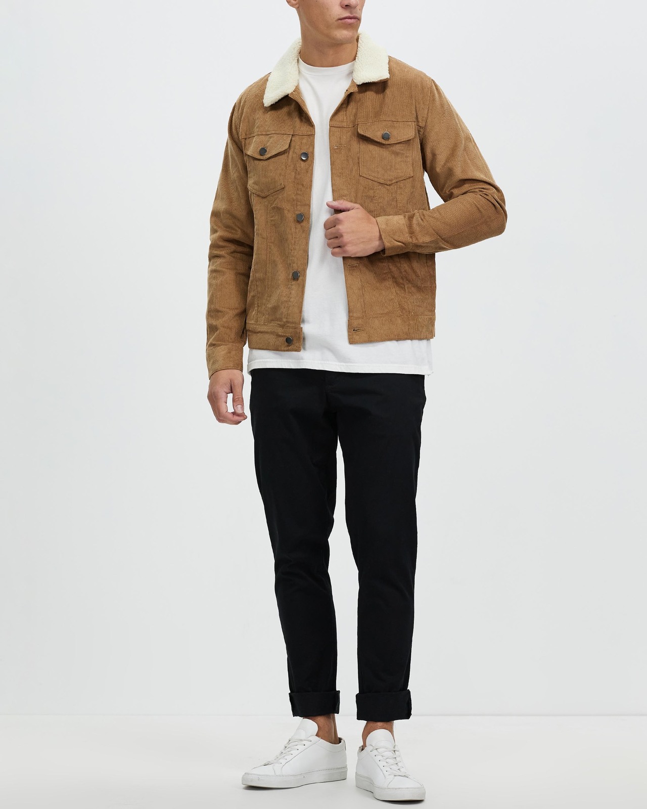 Staple Cord Sherpa Jacket Size 10 BNWT 