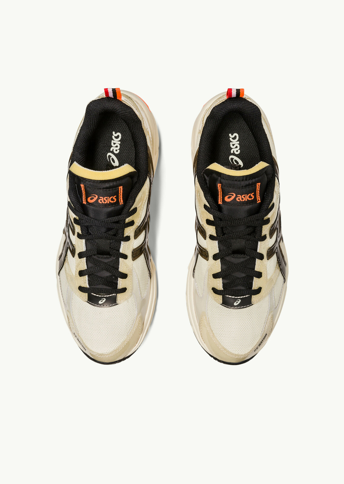 X ASICS GEL-1130 IN CREAM & BLACK