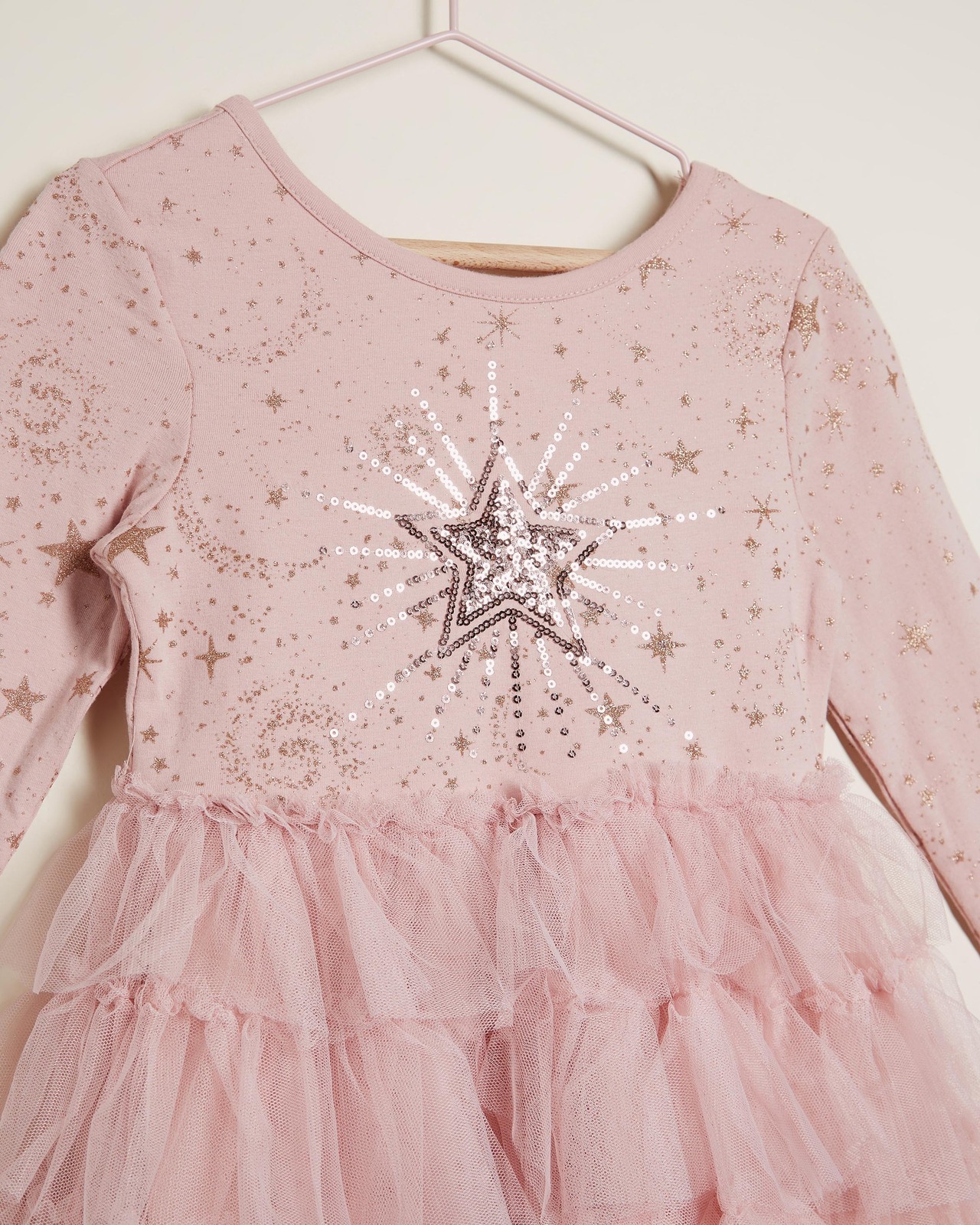 Cotton On Kids Iris Long Sleeve Dress - Kids Size 5 YRS - AirRobe