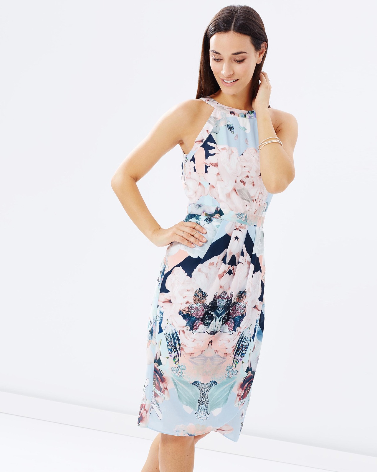 Find My Way Drape Dress