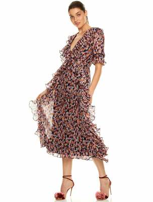 scoop neck black midi dress Black Scoop Neck A-Line Midi Dress