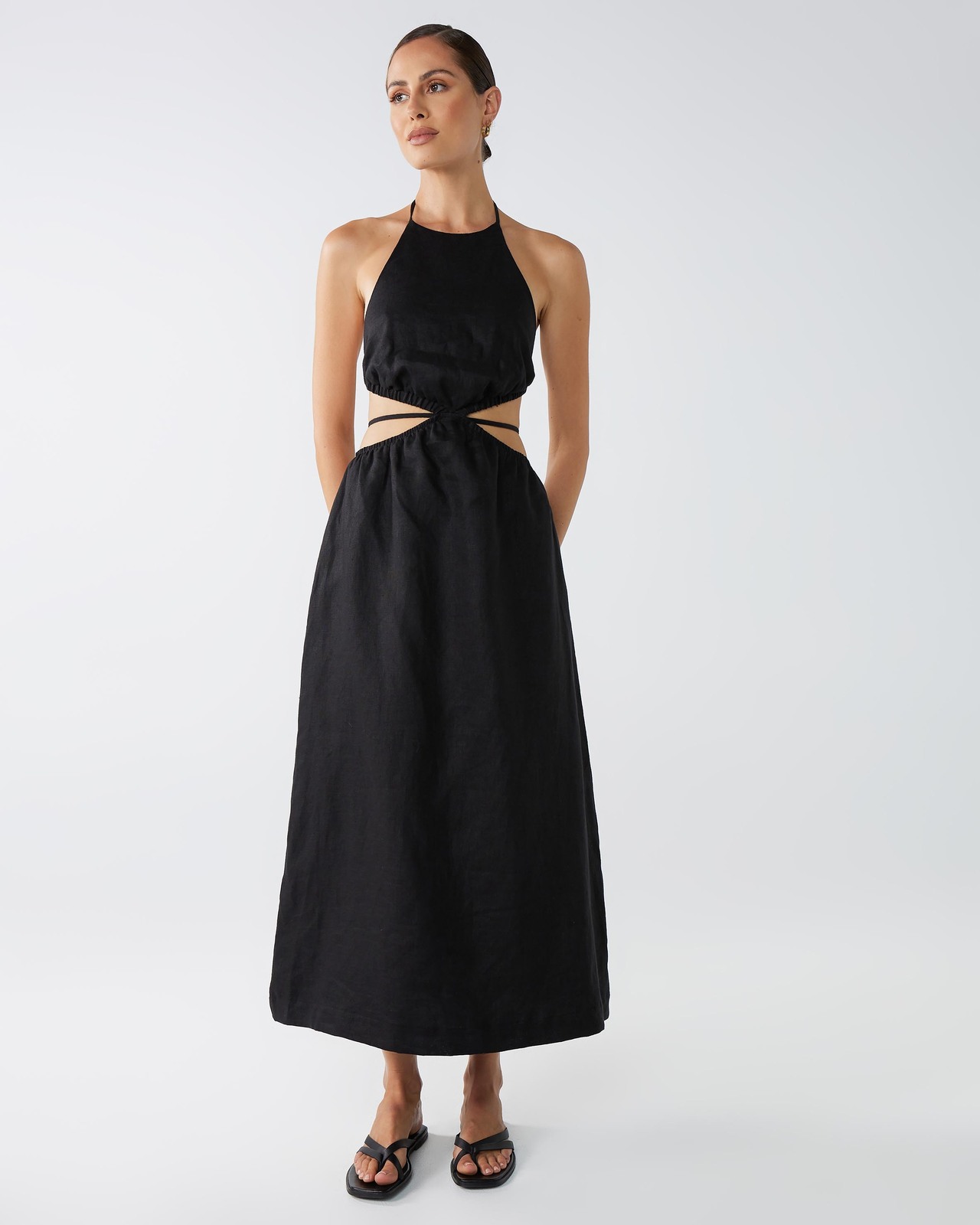 Hayman Linen Dress Size 10 BNWT
