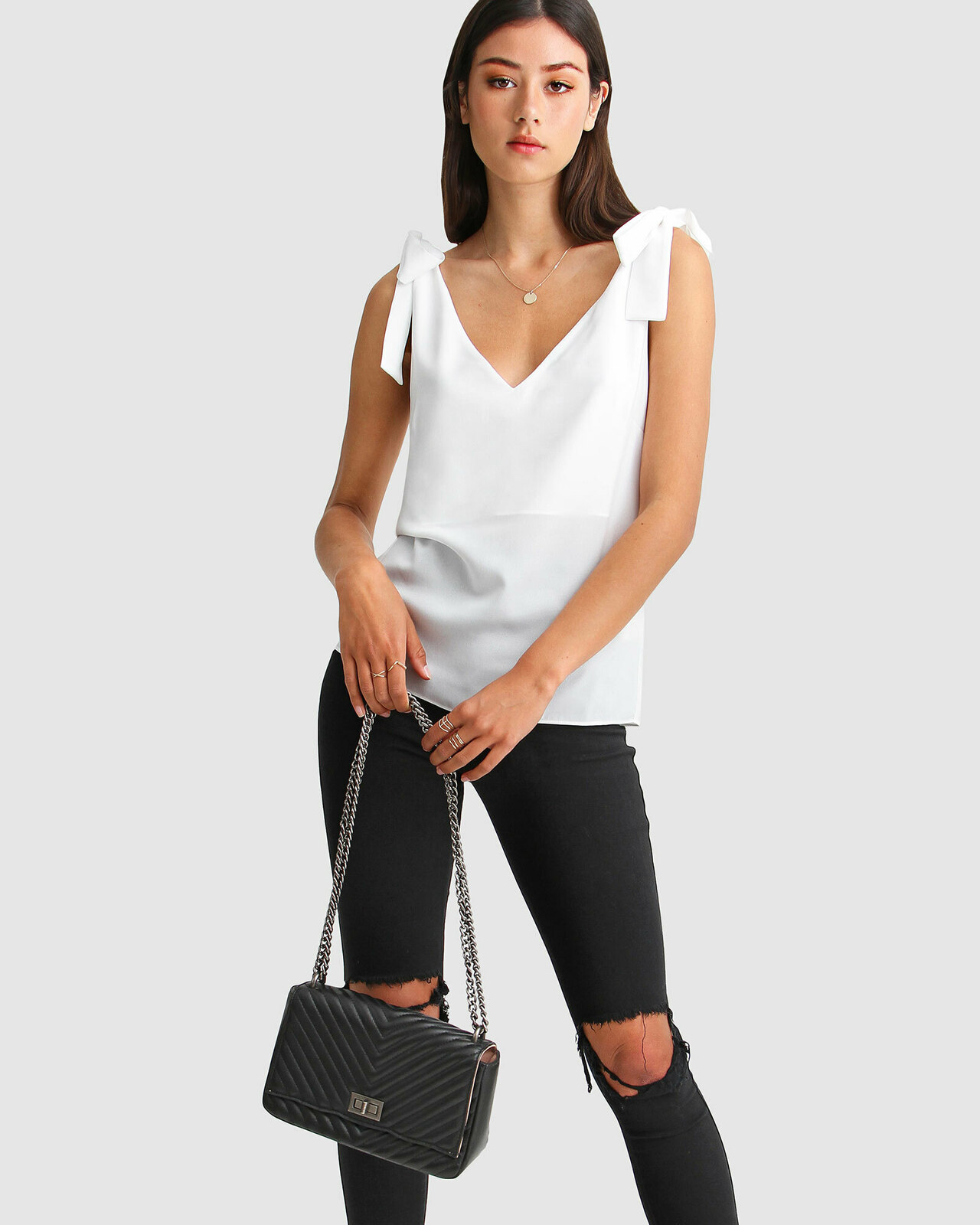 Feel For You V-Neck Top Size 12