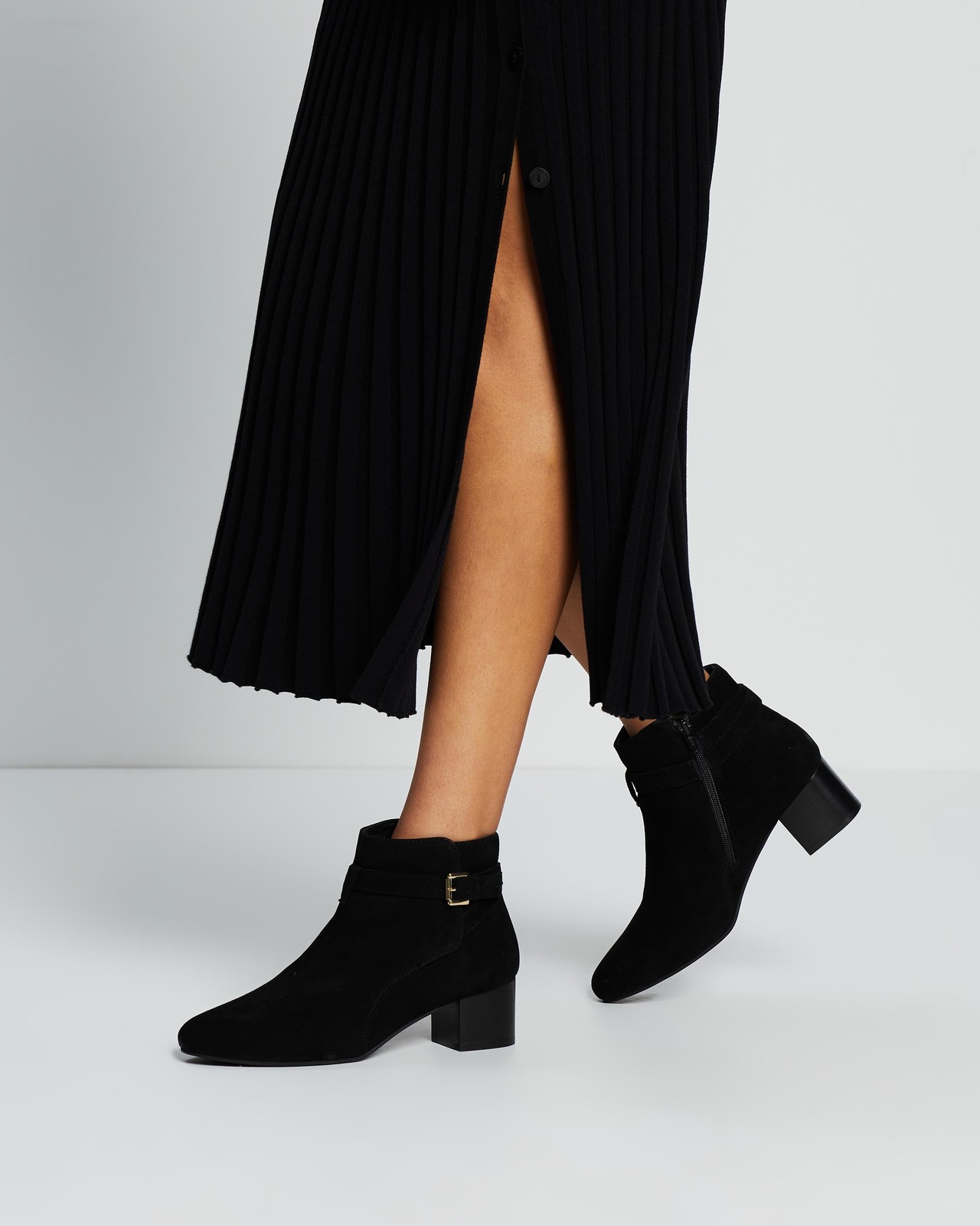 Sandra Leather Ankle Boots Size 6 BNWT