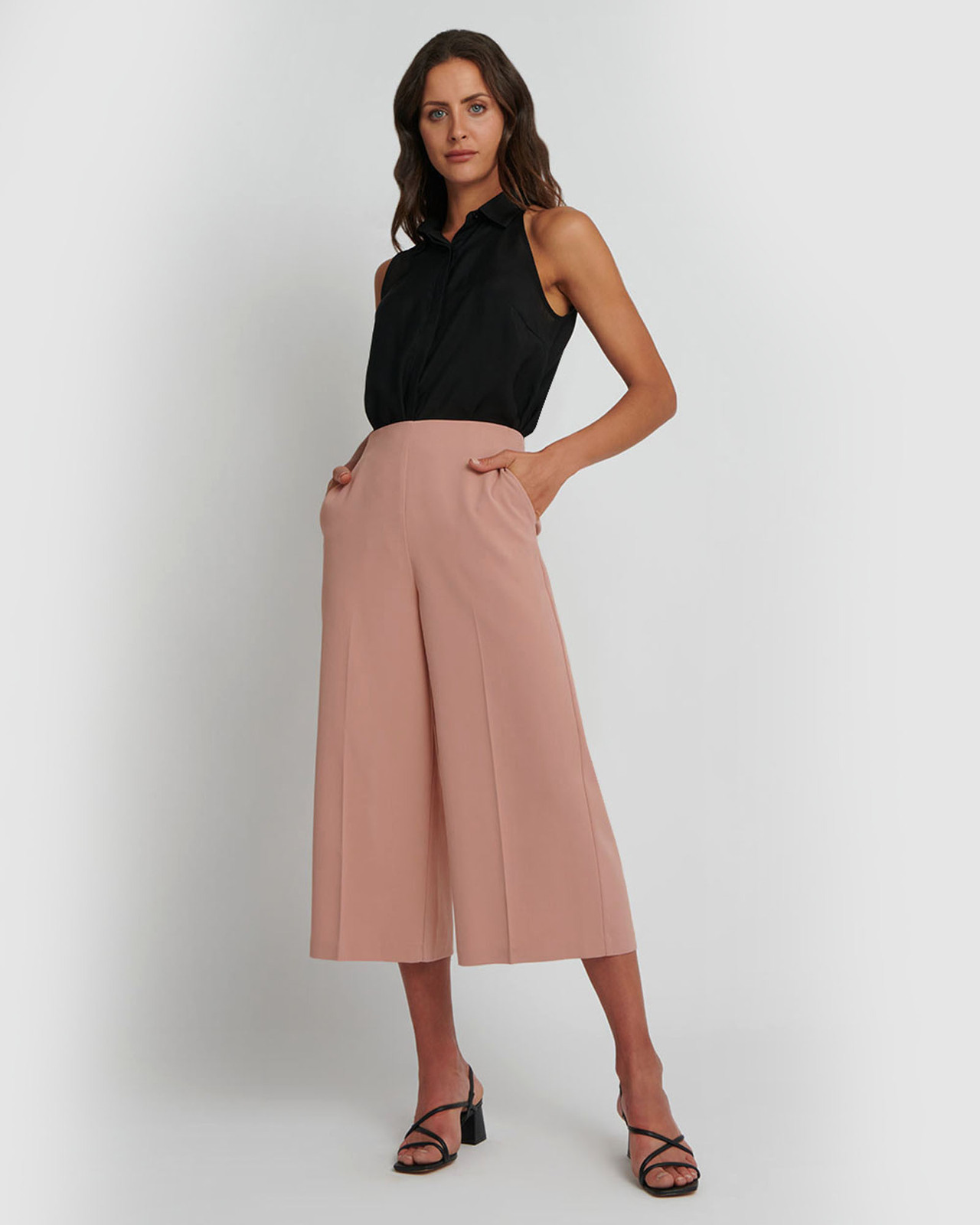 Calla High Waist Culotte Size 8
