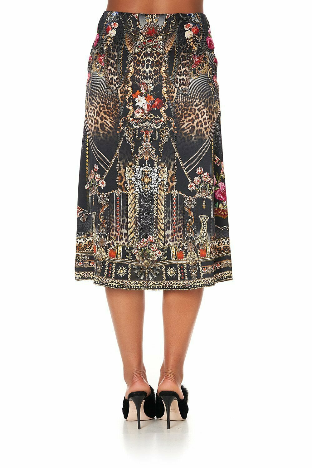 SLIP MIDI SKIRT GOTHIC GODDESS Size 12