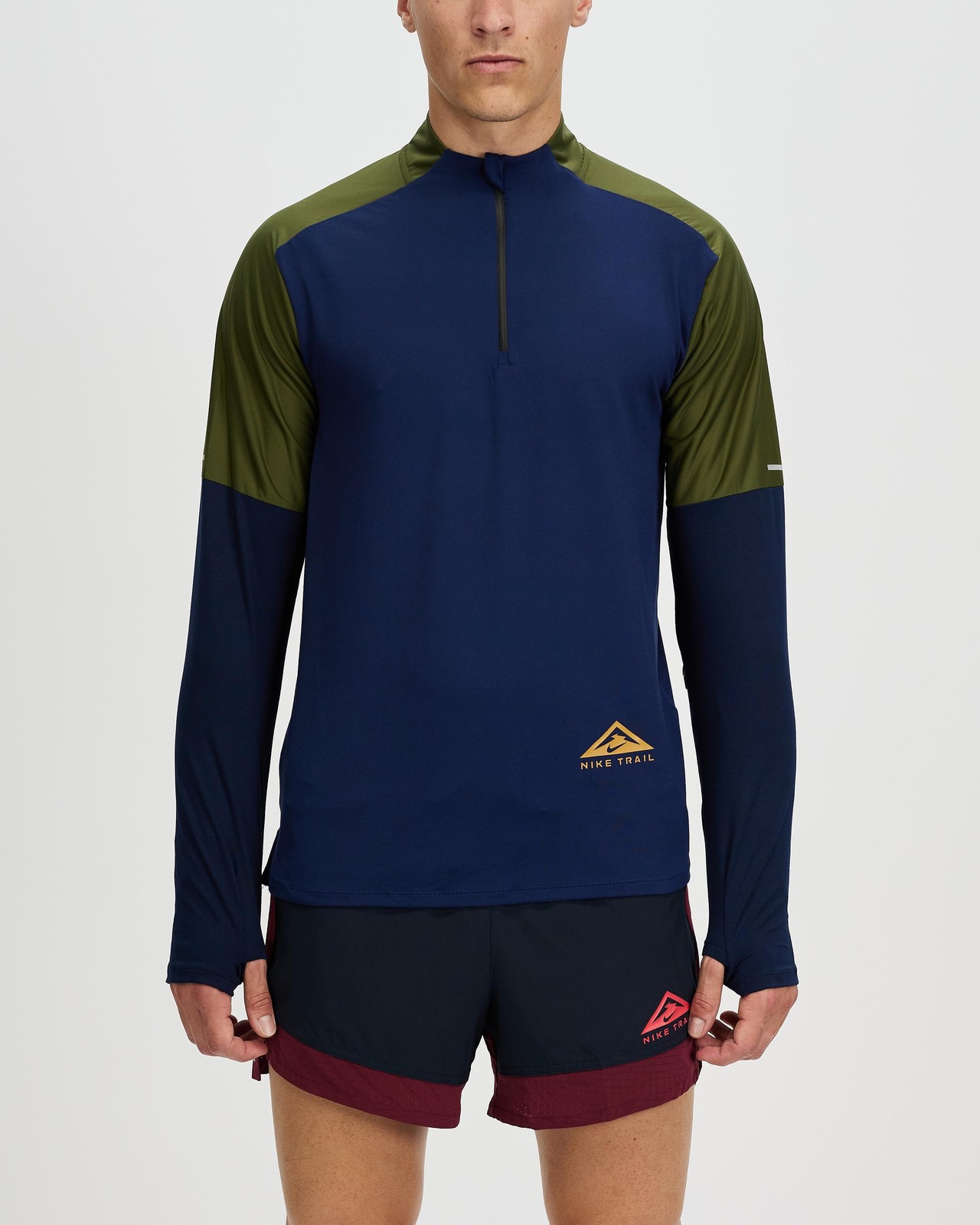 Dri-Fit 1/2-Zip Trail Running Element Top Size S