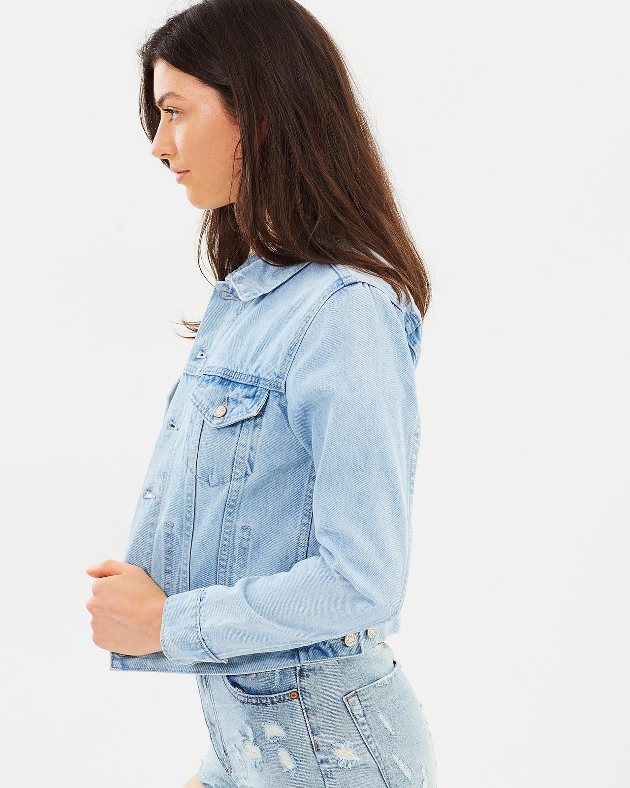 Assembly Label Femme Denim Jacket Size 14 AirRobe