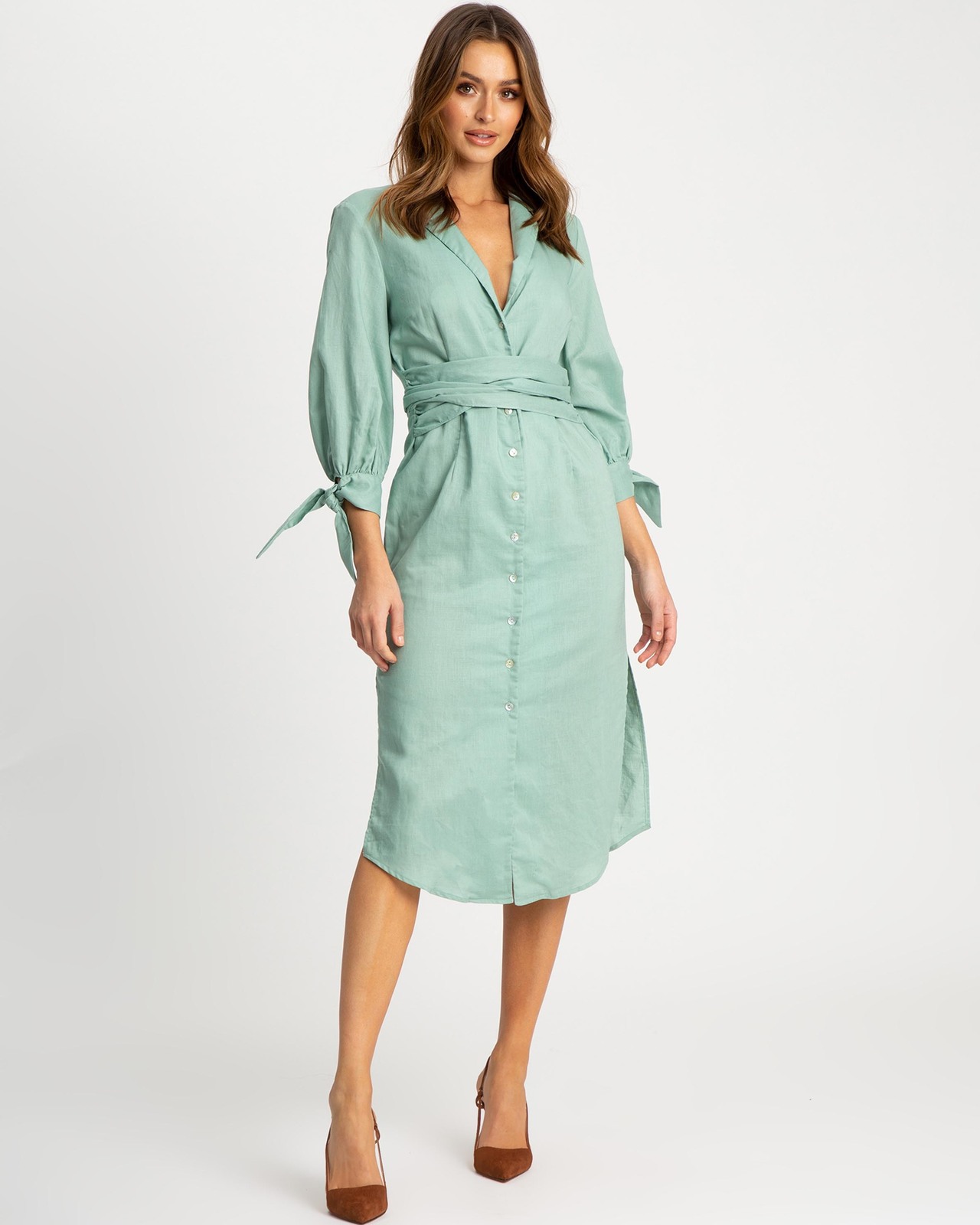 Washington Linen Dress