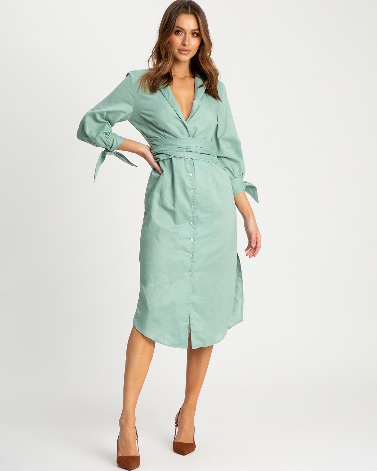 Washington Linen Dress