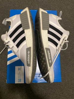 adidas gazelle silver green womens adidas NMD Primeblue Mens Lifestyle Shoe Black White GZ9258 – Shoe Palace main image 0