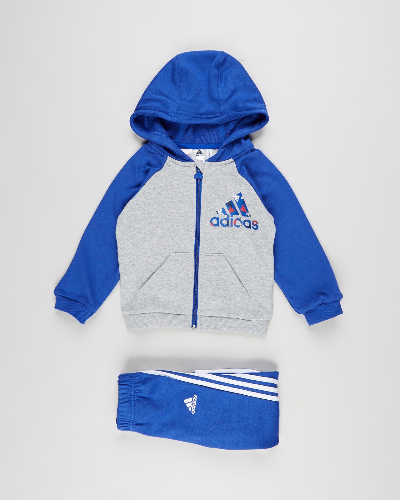 badge of sport full zip hoodie jogger set