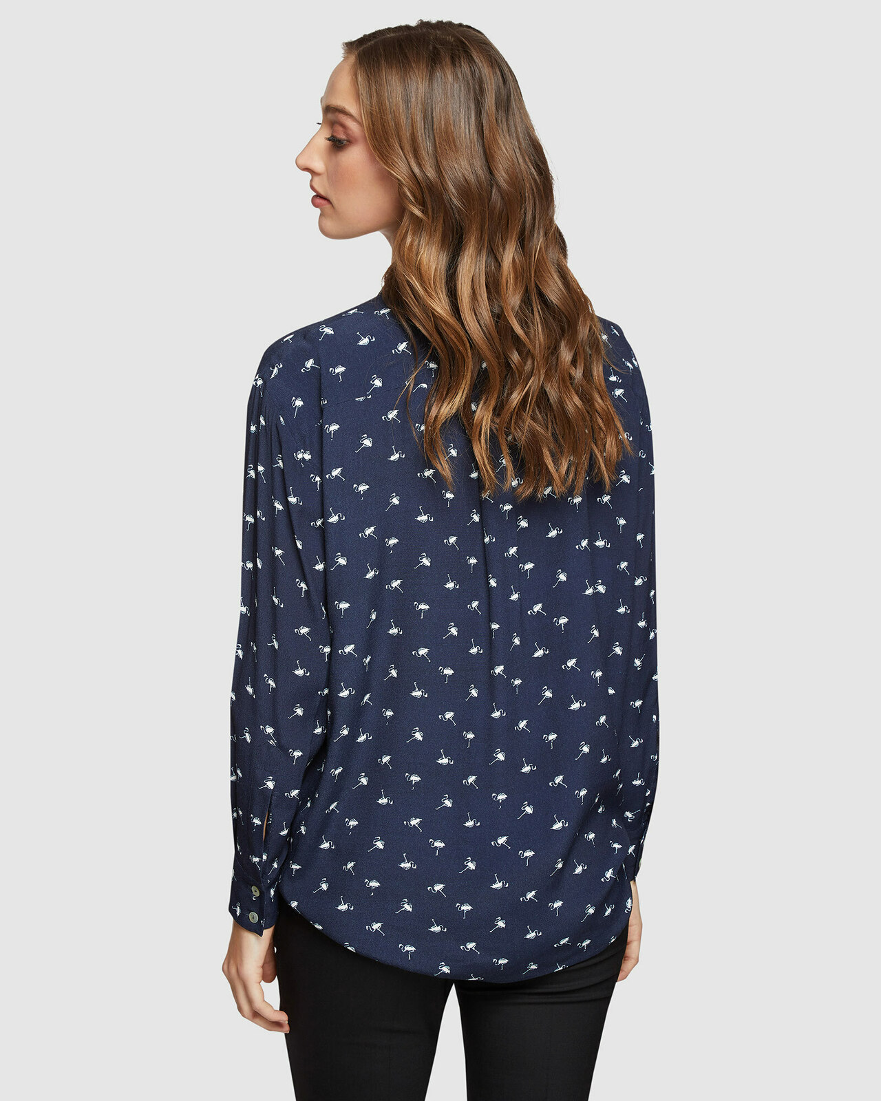 Lilly Flamingo Blouse