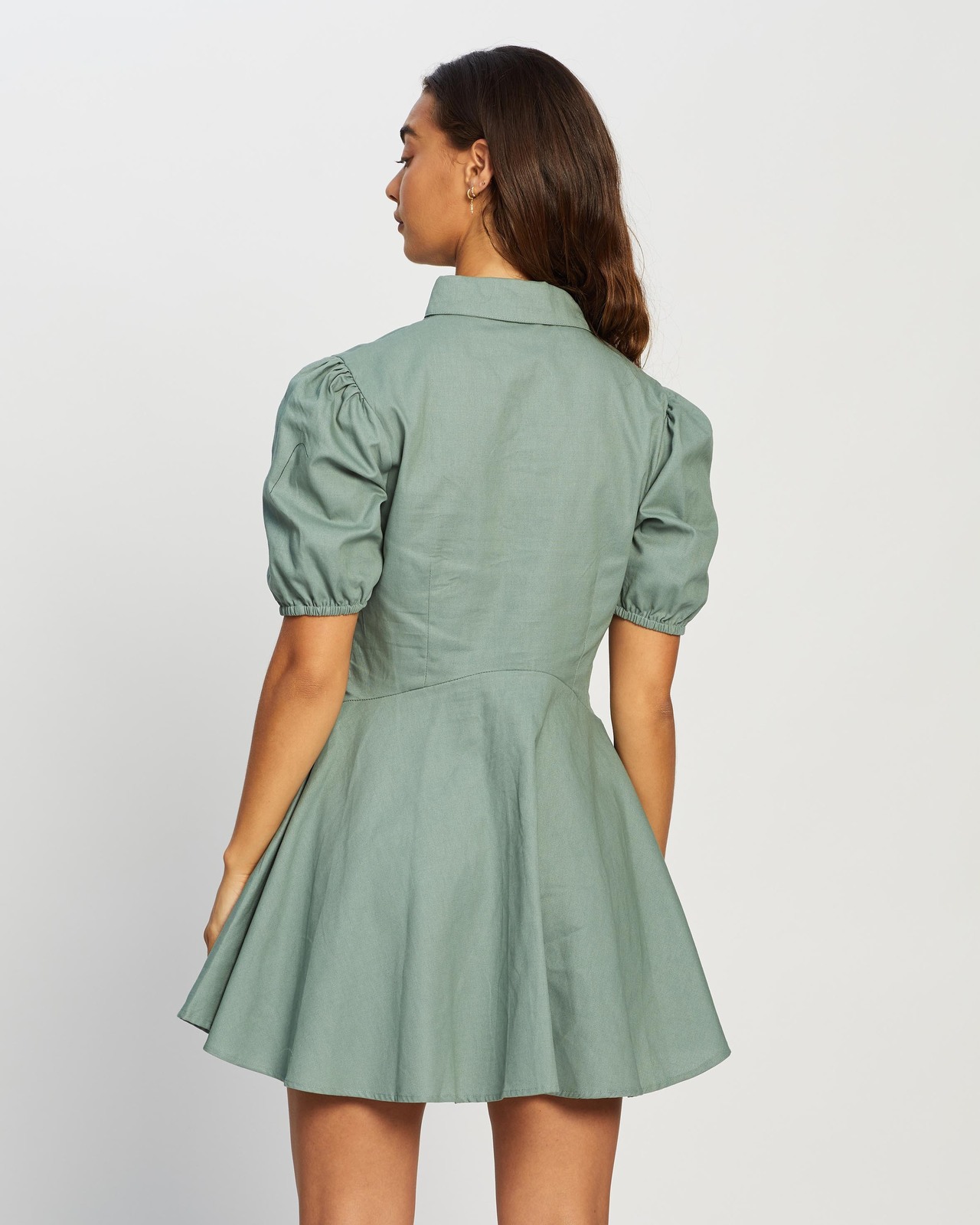 Missguided Cotton Pearl Skater Shirt Dress Size 16 - AirRobe