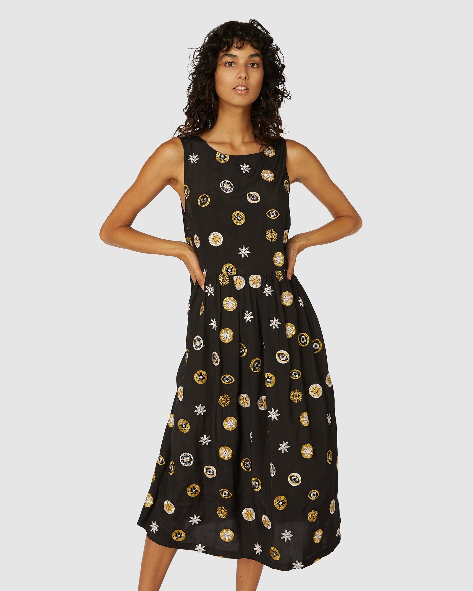 gorman gold dress Gorman Medallion Dress