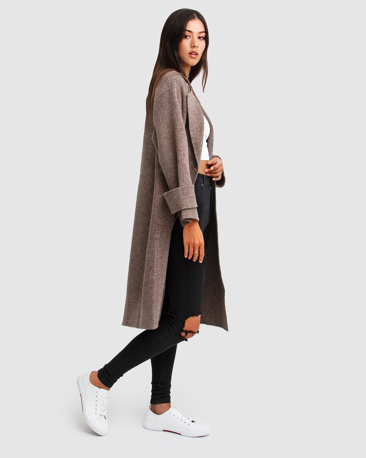 Rumour Has It Oversized Wool Blend Coat