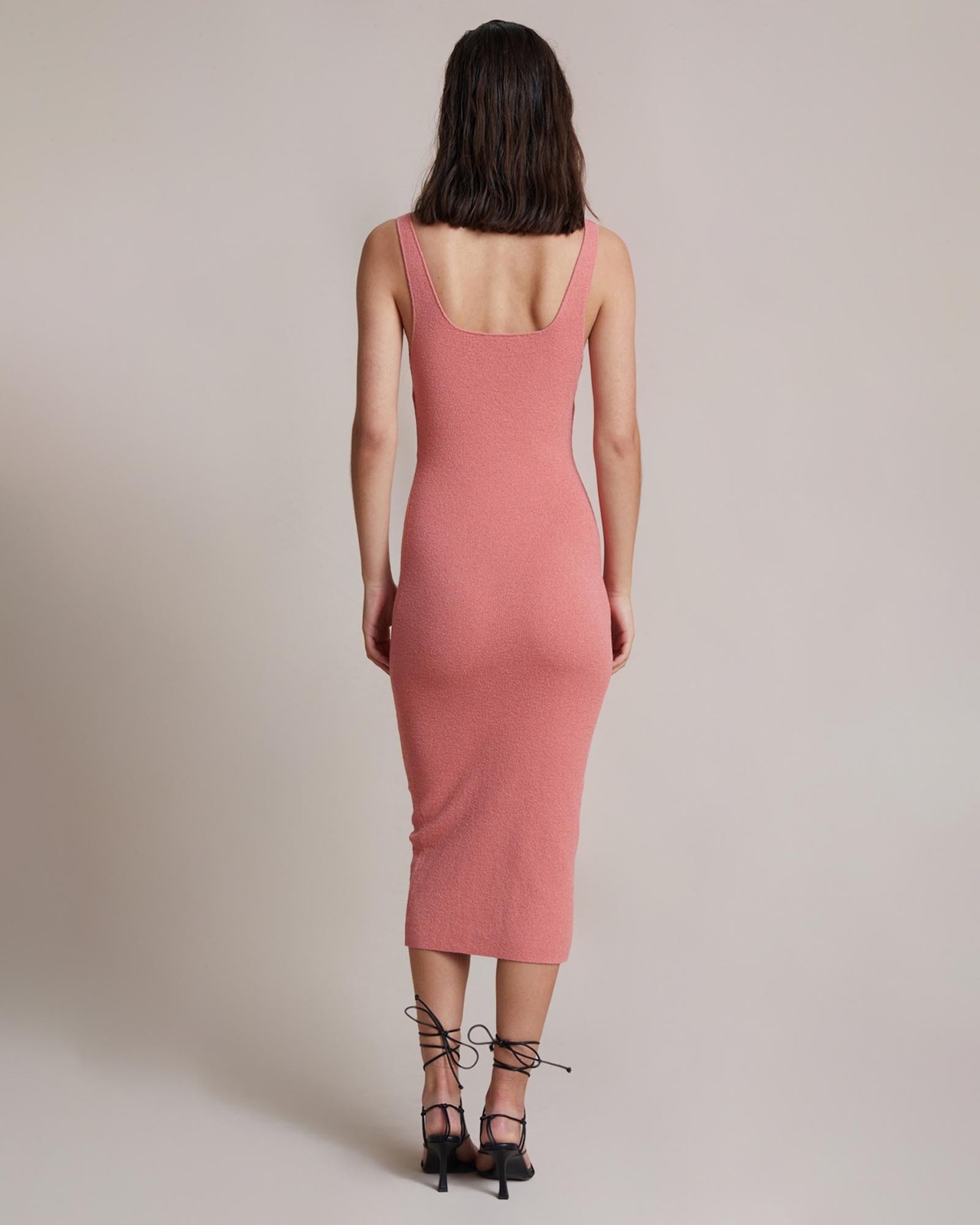 Oasis Knit Twist Midi Dress