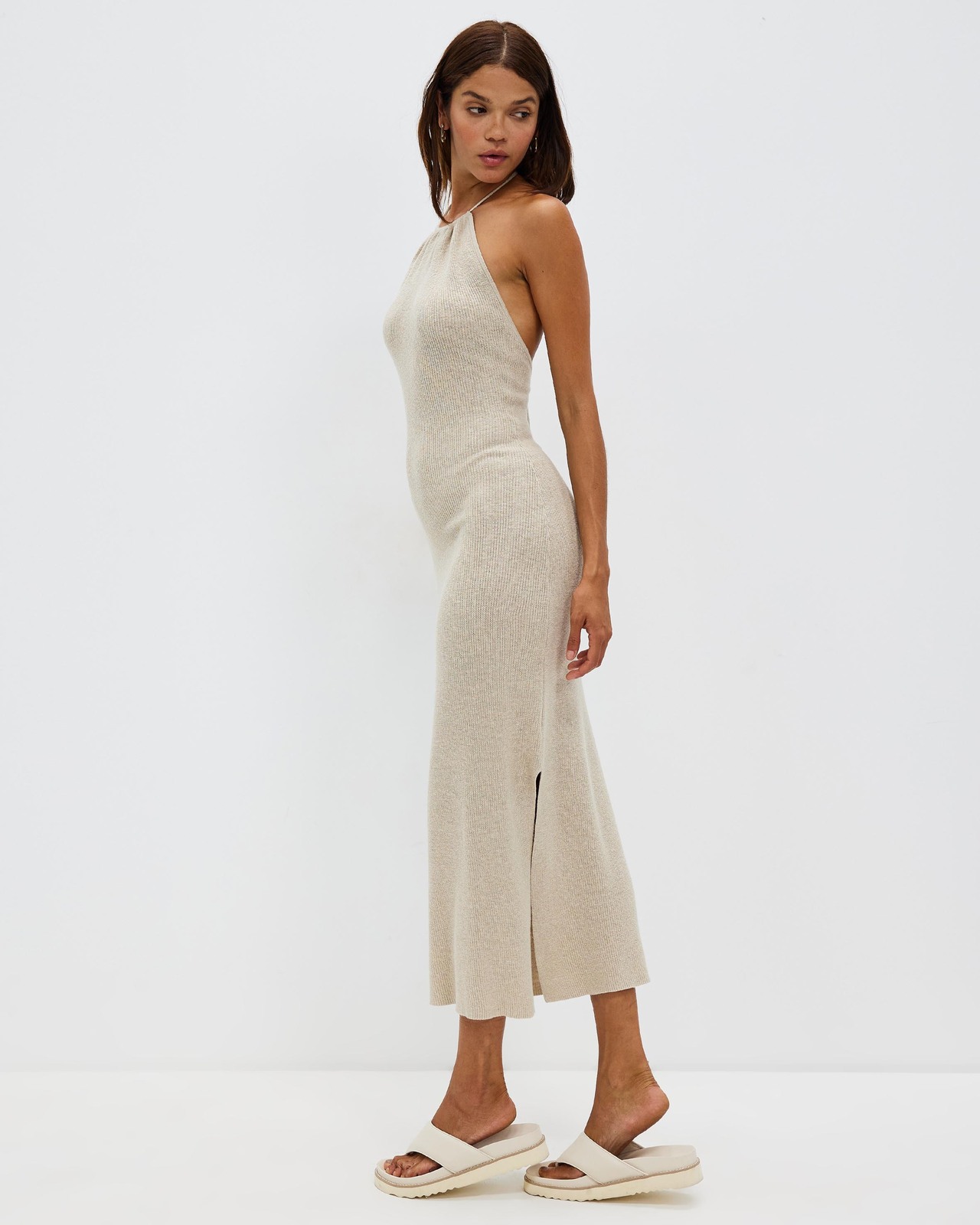 Halter Knit Dress