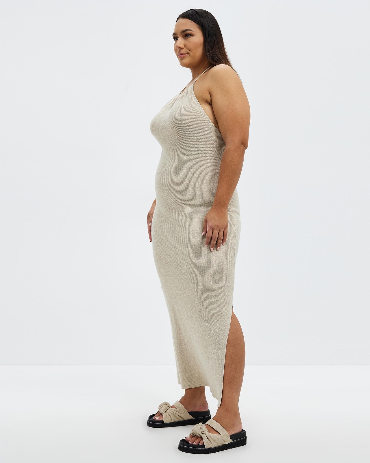 Halter Knit Dress