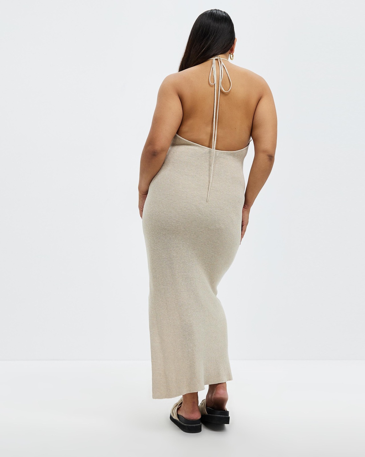 Halter Knit Dress